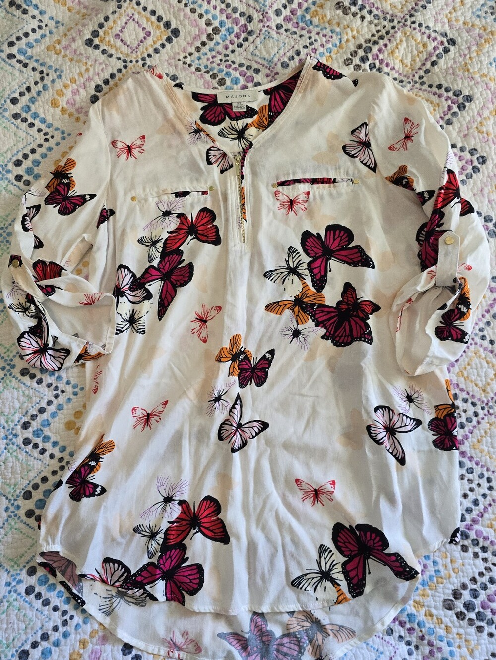 Majora Butterfly Design Blouse